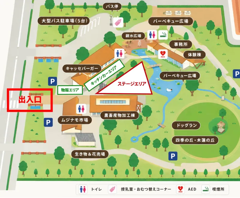 IRIE TIME2026 in きやっせ羽生 会場マップ